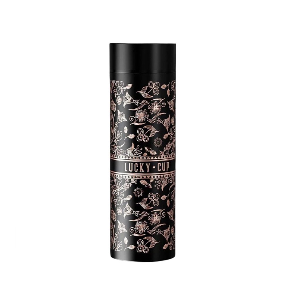 Floral Straight Titanium Tumbler