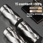 Pure Titanium Twist Titanium Tumbler