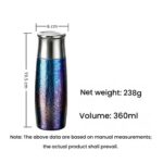 Pure Titanium Skiff Tumbler