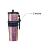 Pure Titanium Colorful Titanium Tumbler