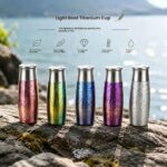 Pure Titanium Skiff Tumbler