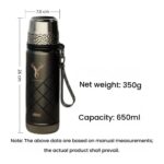 Pure Titanium Bullet-style titanium tumbler