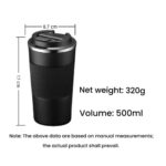Coffee Cup Leather Coffee Cup