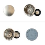 Pure Titanium Floral Straight Titanium Tumbler