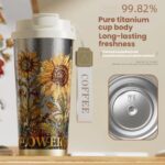 Pure Titanium Lily of the Valley Titanium Cup