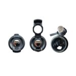 Glass Cup Magnetic Plastic & Glass Tumbler