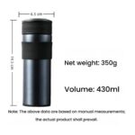 Car Cup Leather-Sleeve Business Cup