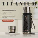 Pure Titanium Bullet-style titanium tumbler
